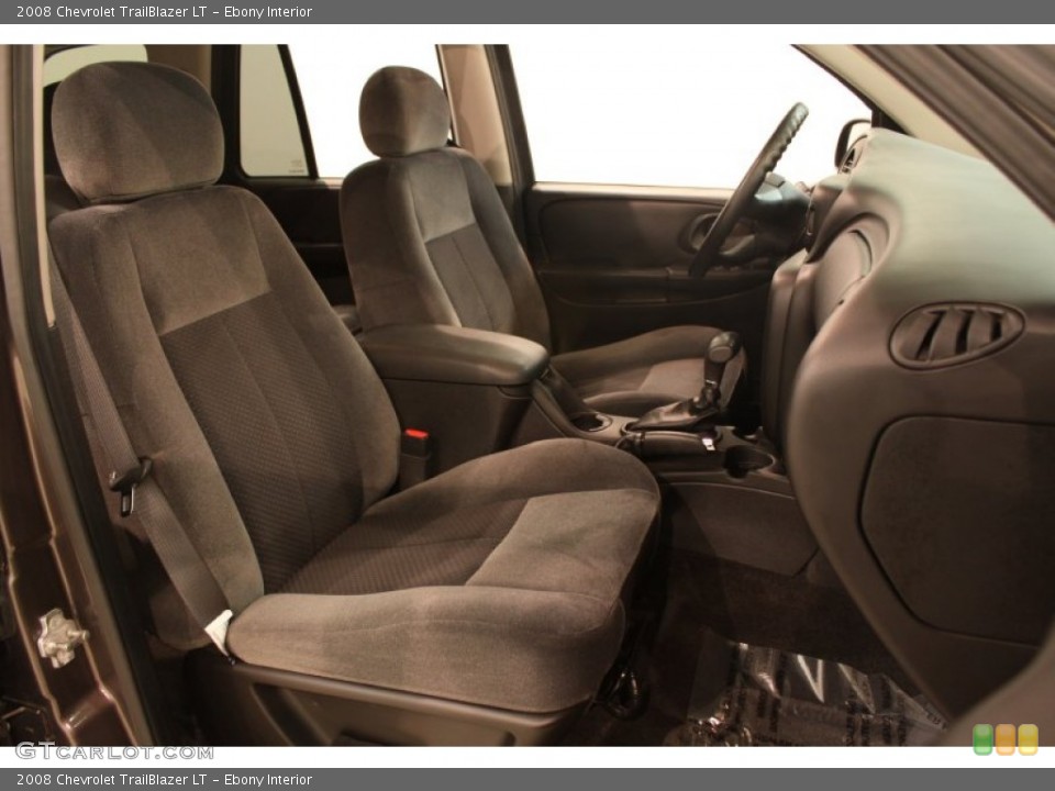 Ebony Interior Front Seat for the 2008 Chevrolet TrailBlazer LT #77281544