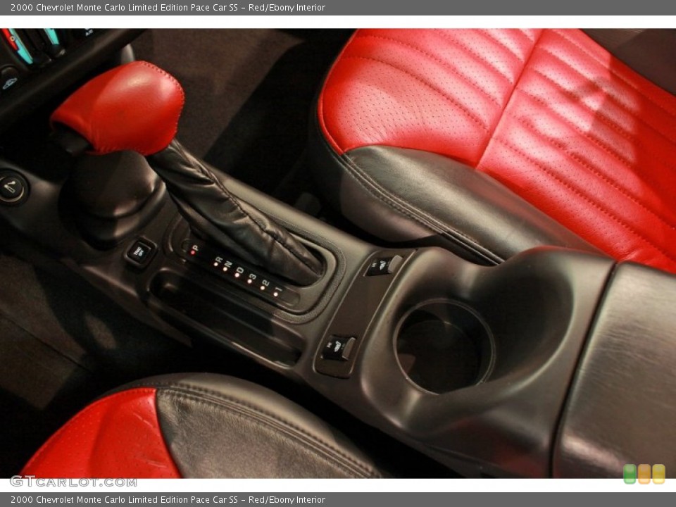 Red/Ebony Interior Transmission for the 2000 Chevrolet Monte Carlo Limited Edition Pace Car SS #77282152