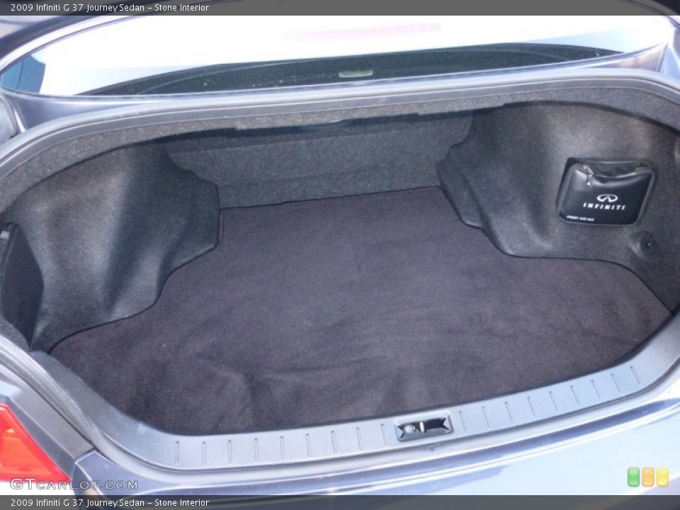 Stone Interior Trunk for the 2009 Infiniti G 37 Journey Sedan #77283722