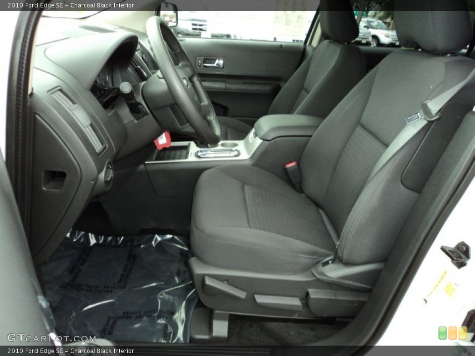 Charcoal Black Interior Front Seat for the 2010 Ford Edge SE #77283831