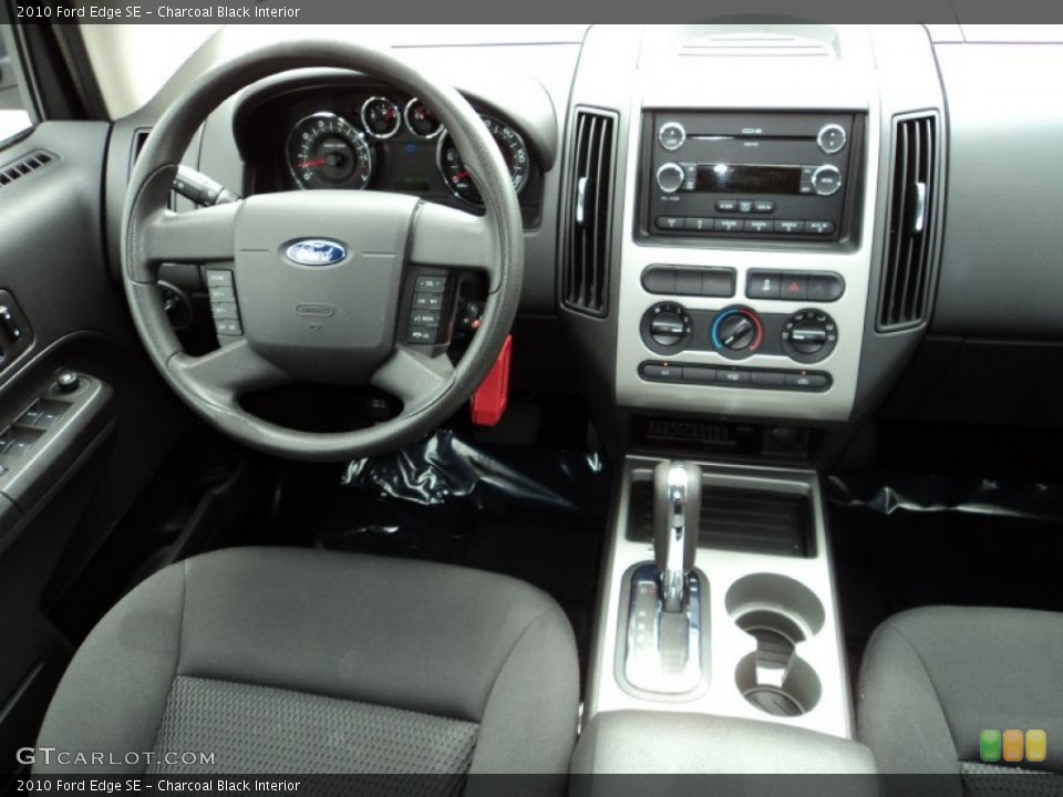 Charcoal Black Interior Dashboard for the 2010 Ford Edge SE #77283976