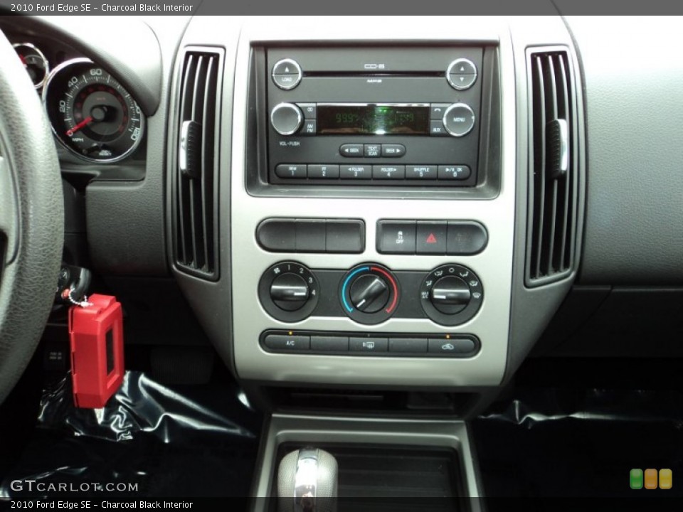 Charcoal Black Interior Controls for the 2010 Ford Edge SE #77284016