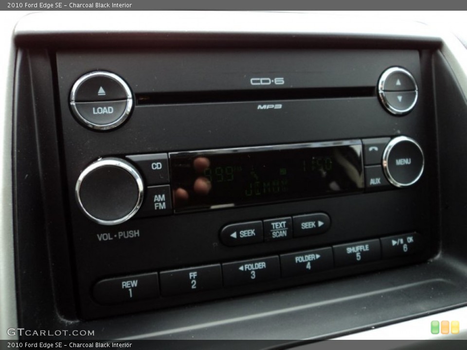 Charcoal Black Interior Audio System for the 2010 Ford Edge SE #77284130