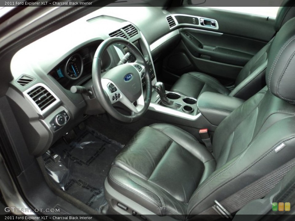 Charcoal Black Interior Prime Interior for the 2011 Ford Explorer XLT #77284673