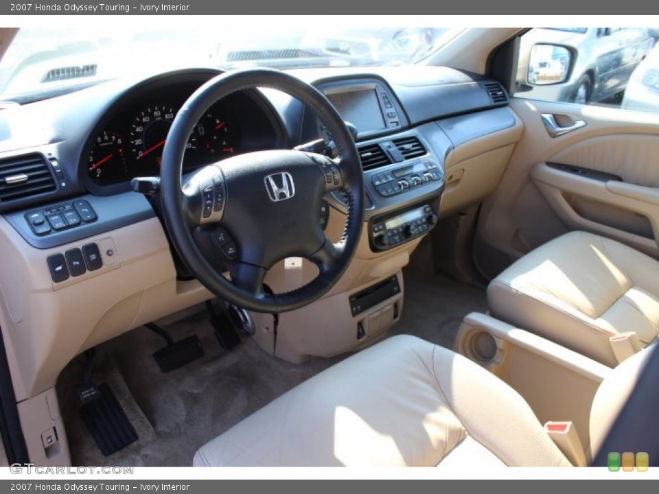 Ivory Interior Prime Interior for the 2007 Honda Odyssey Touring #77285186