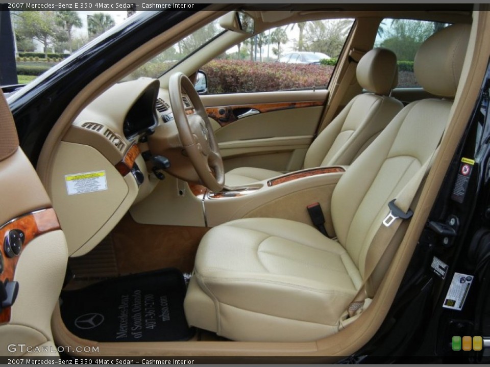 Cashmere Interior Photo for the 2007 Mercedes-Benz E 350 4Matic Sedan #77285547