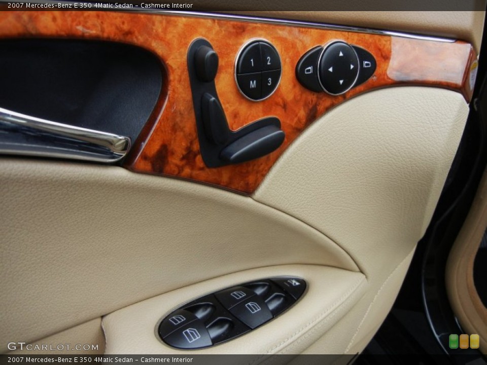 Cashmere Interior Controls for the 2007 Mercedes-Benz E 350 4Matic Sedan #77285596