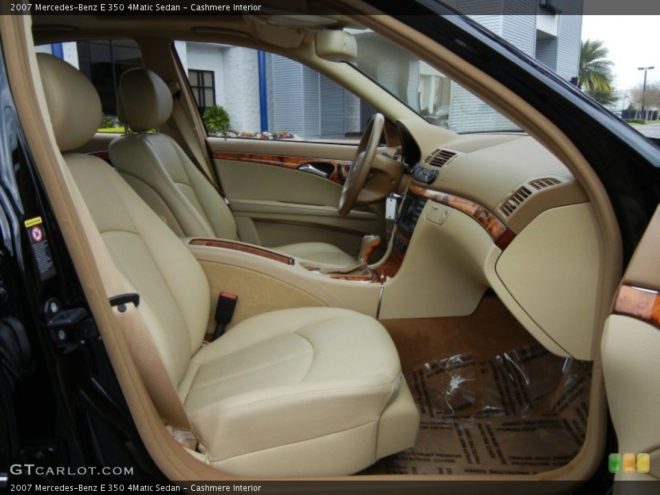 Cashmere Interior Front Seat for the 2007 Mercedes-Benz E 350 4Matic Sedan #77285675