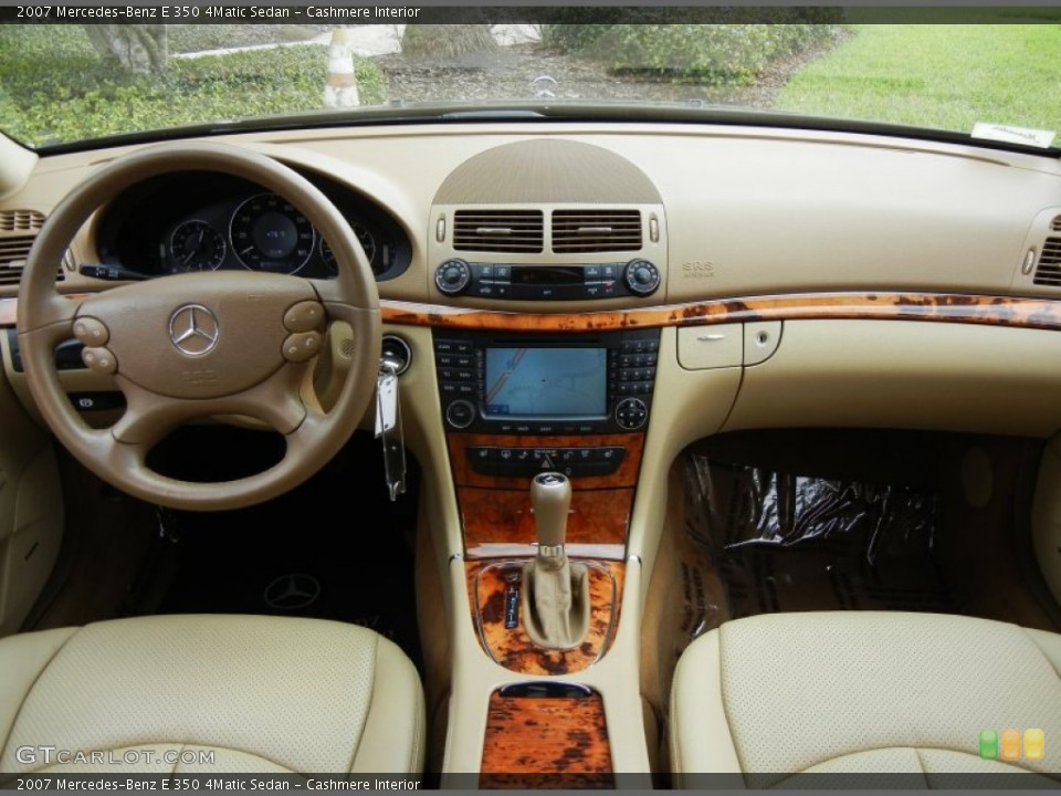 Cashmere Interior Dashboard for the 2007 Mercedes-Benz E 350 4Matic Sedan #77285745