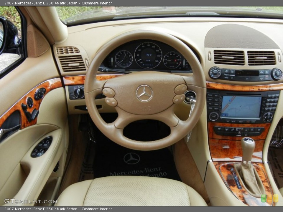 Cashmere Interior Steering Wheel for the 2007 Mercedes-Benz E 350 4Matic Sedan #77285784