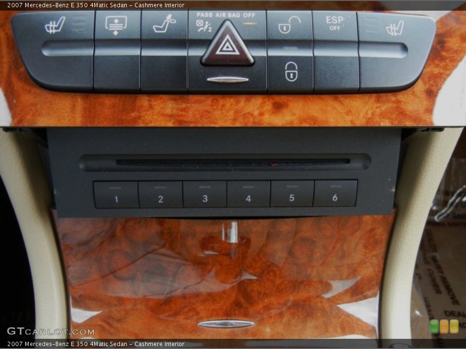 Cashmere Interior Controls for the 2007 Mercedes-Benz E 350 4Matic Sedan #77285848