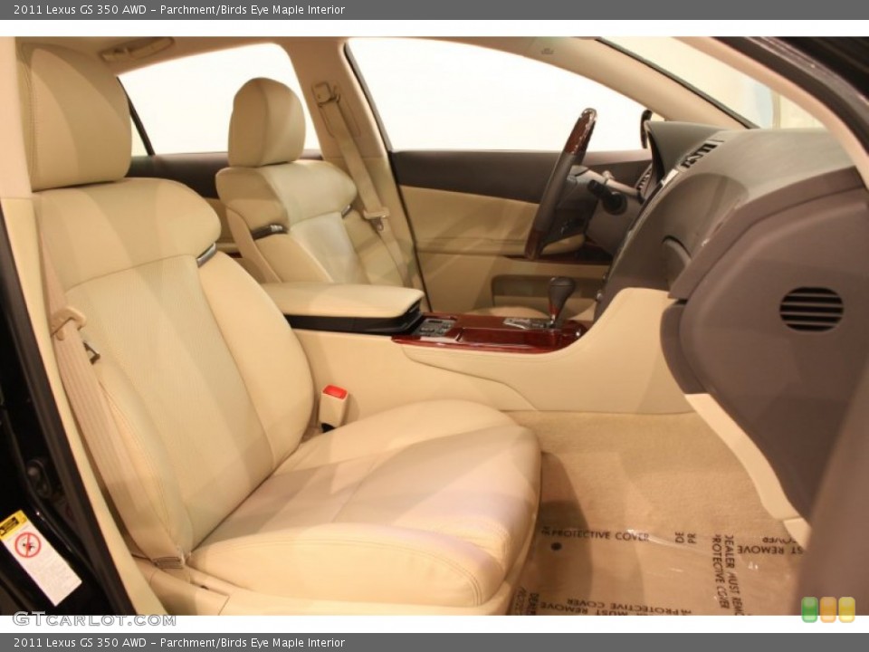 Parchment/Birds Eye Maple Interior Front Seat for the 2011 Lexus GS 350 AWD #77286119