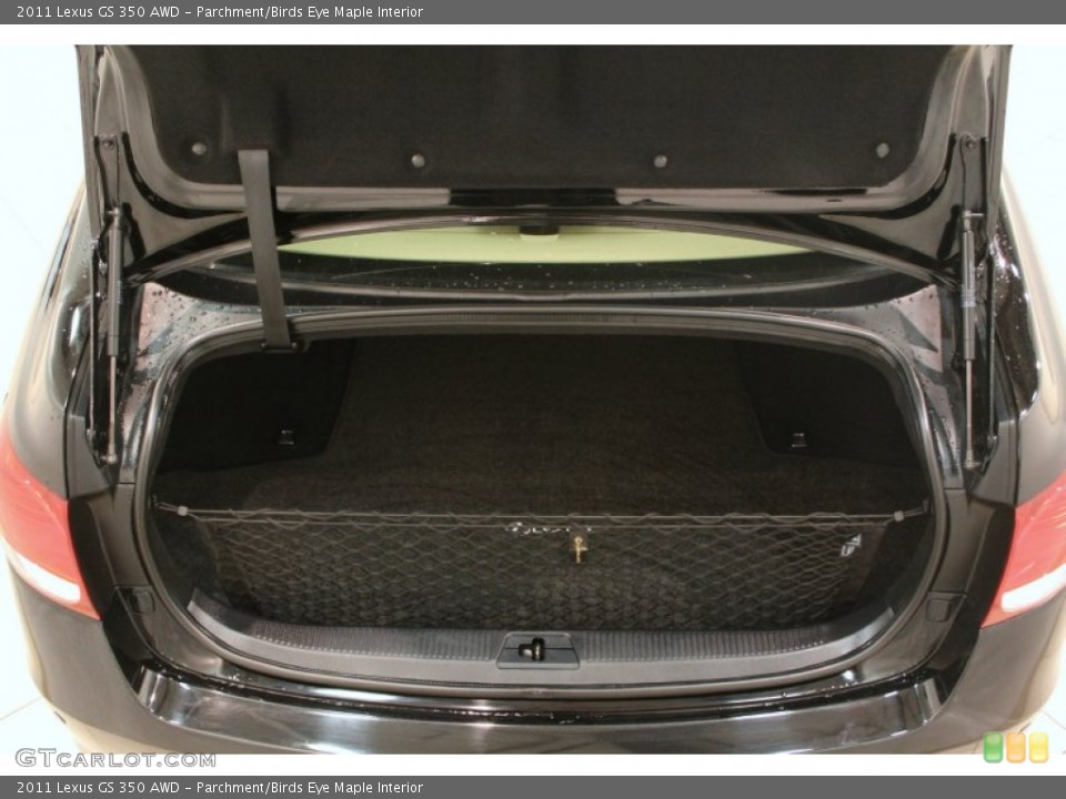 Parchment/Birds Eye Maple Interior Trunk for the 2011 Lexus GS 350 AWD #77286227