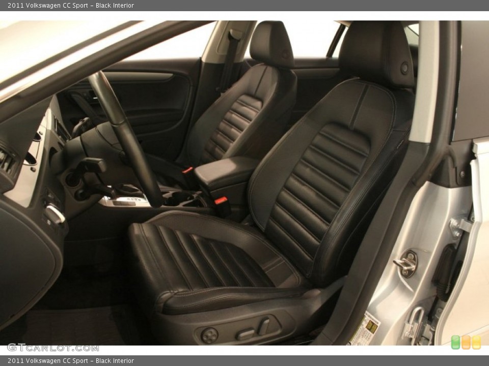 Black Interior Photo for the 2011 Volkswagen CC Sport #77286955