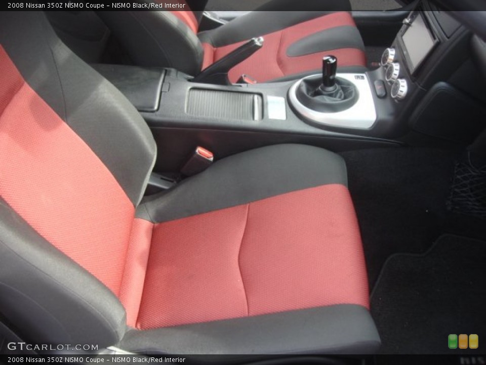 NISMO Black/Red 2008 Nissan 350Z Interiors