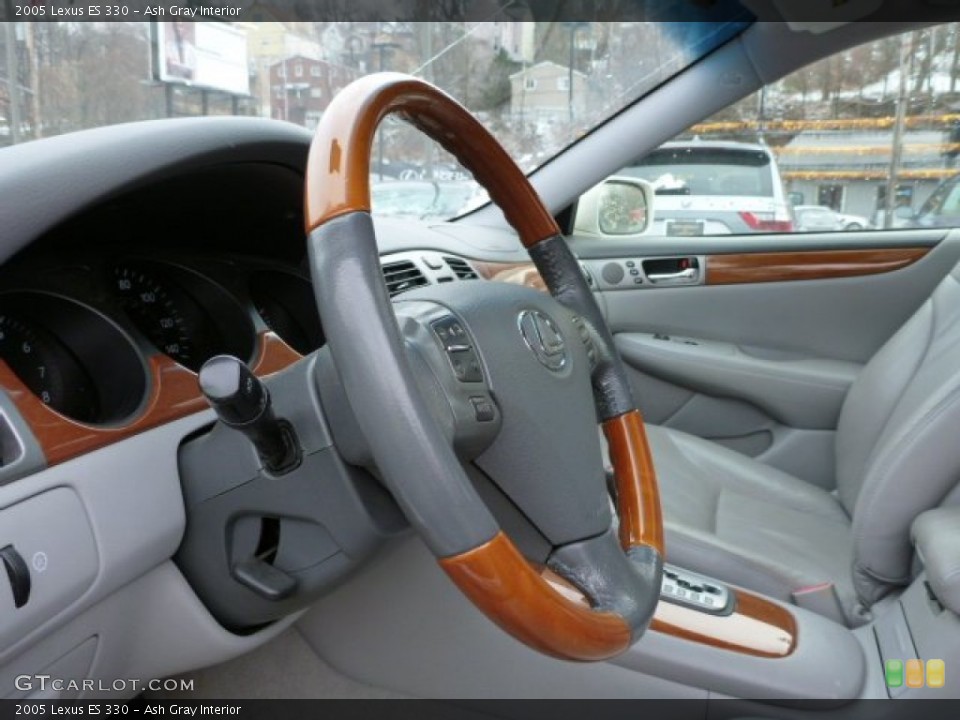 Ash Gray Interior Steering Wheel for the 2005 Lexus ES 330 #77287163