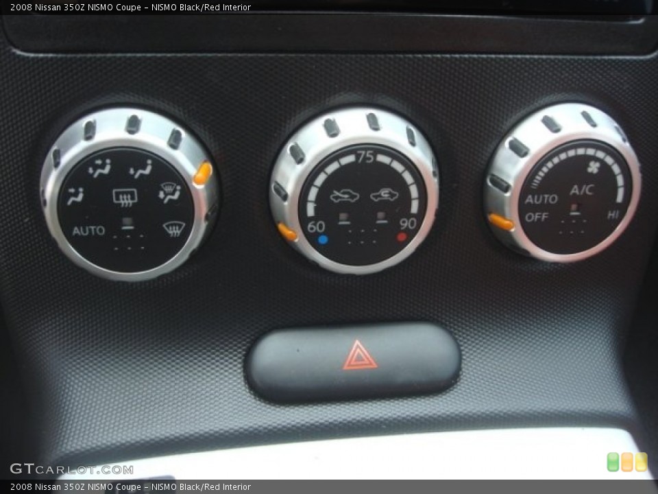 NISMO Black/Red Interior Controls for the 2008 Nissan 350Z NISMO Coupe #77287182