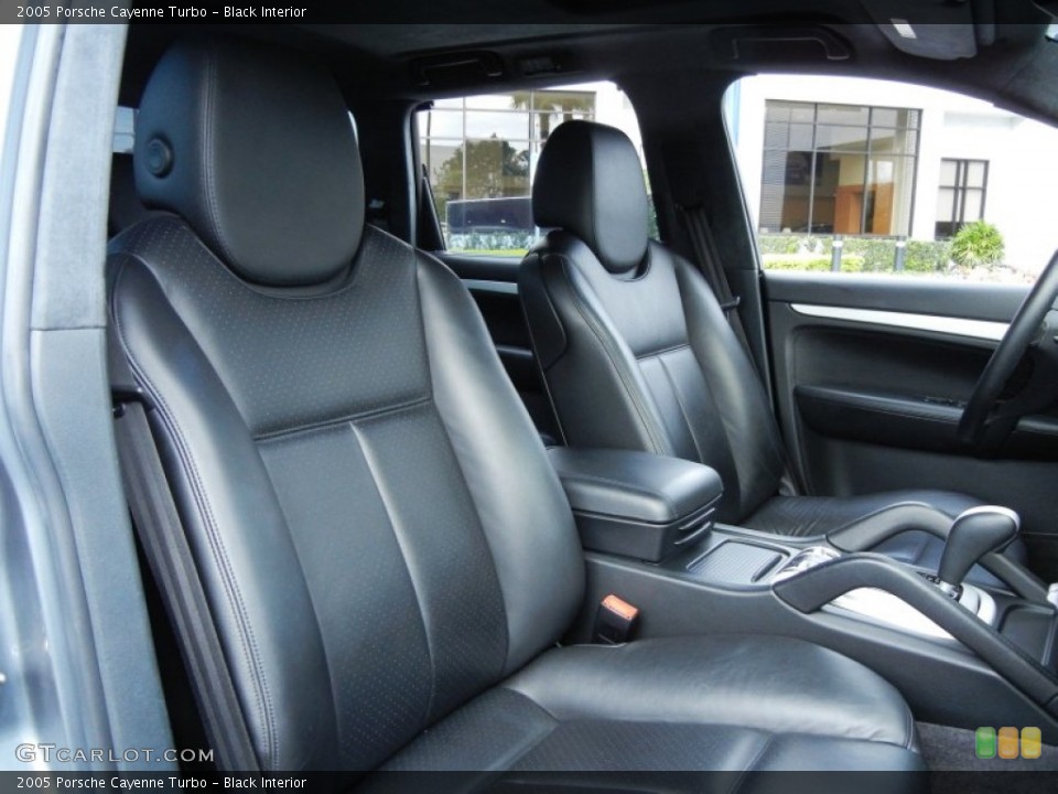 Black 2005 Porsche Cayenne Interiors