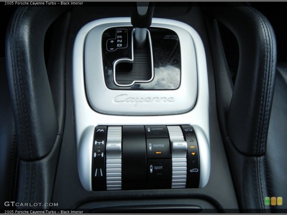 Black Interior Controls for the 2005 Porsche Cayenne Turbo #77287338