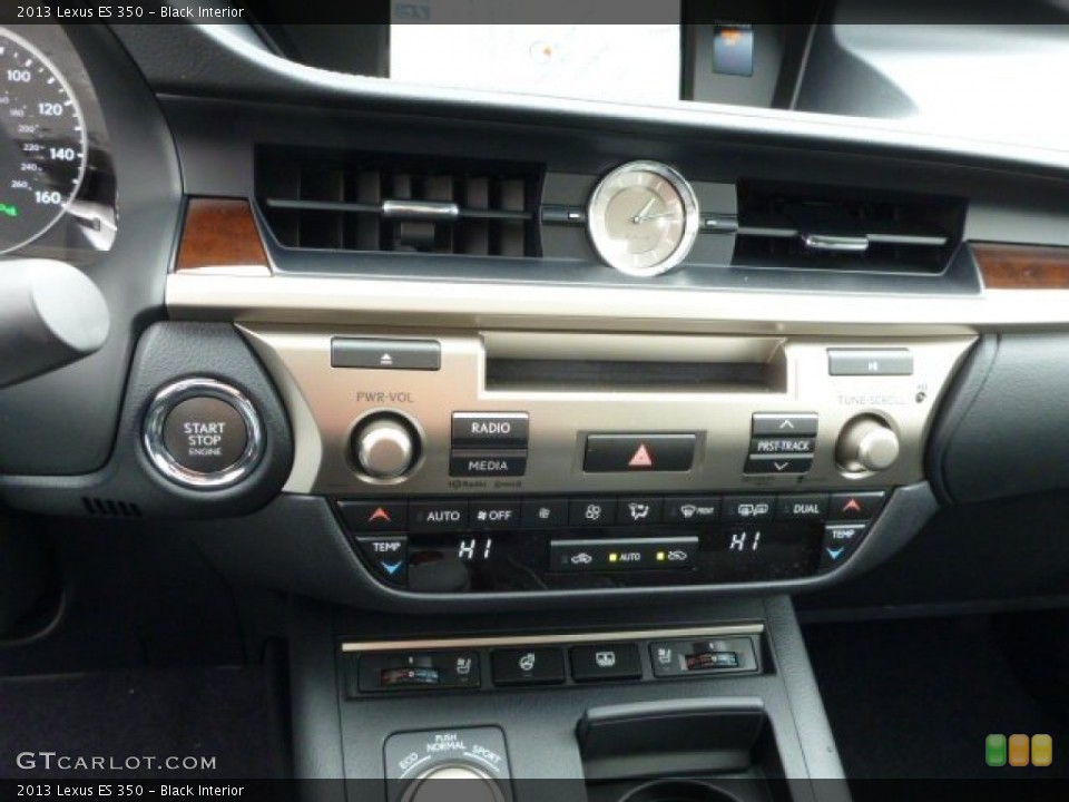 Black Interior Controls for the 2013 Lexus ES 350 #77288028
