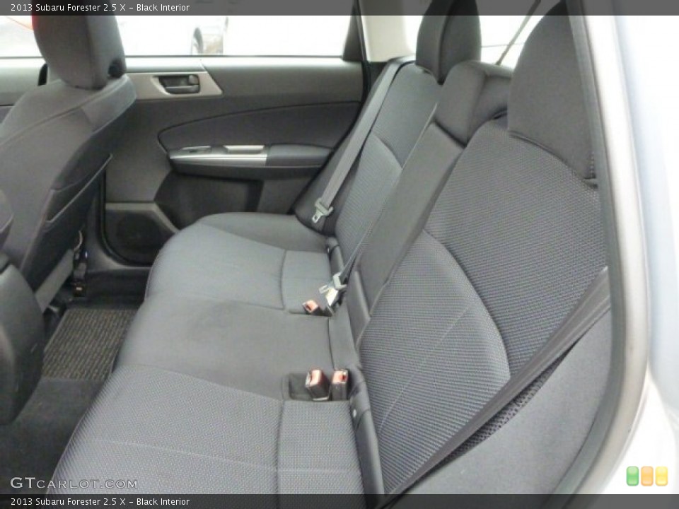 Black Interior Rear Seat for the 2013 Subaru Forester 2.5 X #77288057