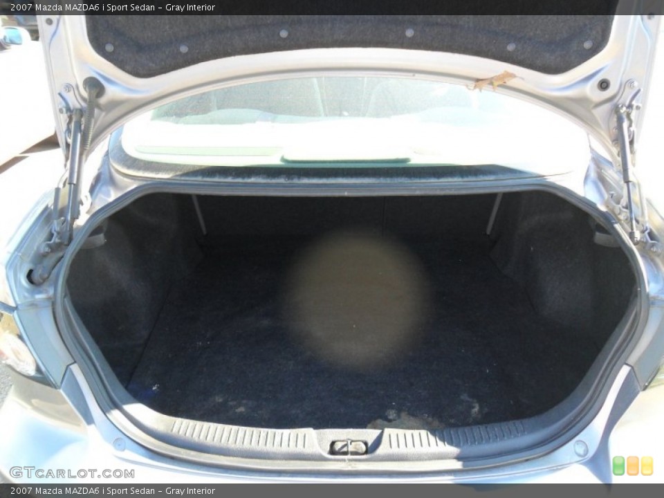 Gray Interior Trunk for the 2007 Mazda MAZDA6 i Sport Sedan #77288130