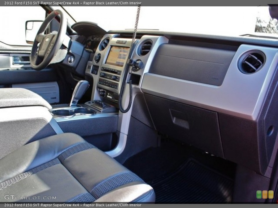 Raptor Black Leather/Cloth Interior Dashboard for the 2012 Ford F150 SVT Raptor SuperCrew 4x4 #77288817