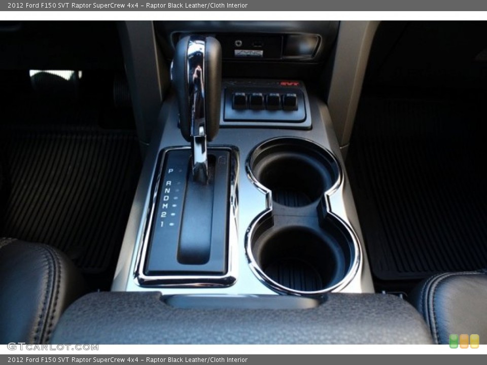 Raptor Black Leather/Cloth Interior Transmission for the 2012 Ford F150 SVT Raptor SuperCrew 4x4 #77288907