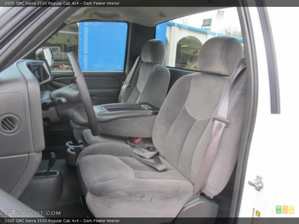 Dark Pewter Interior Photo for the 2005 GMC Sierra 3500 Regular Cab 4x4 #77289943