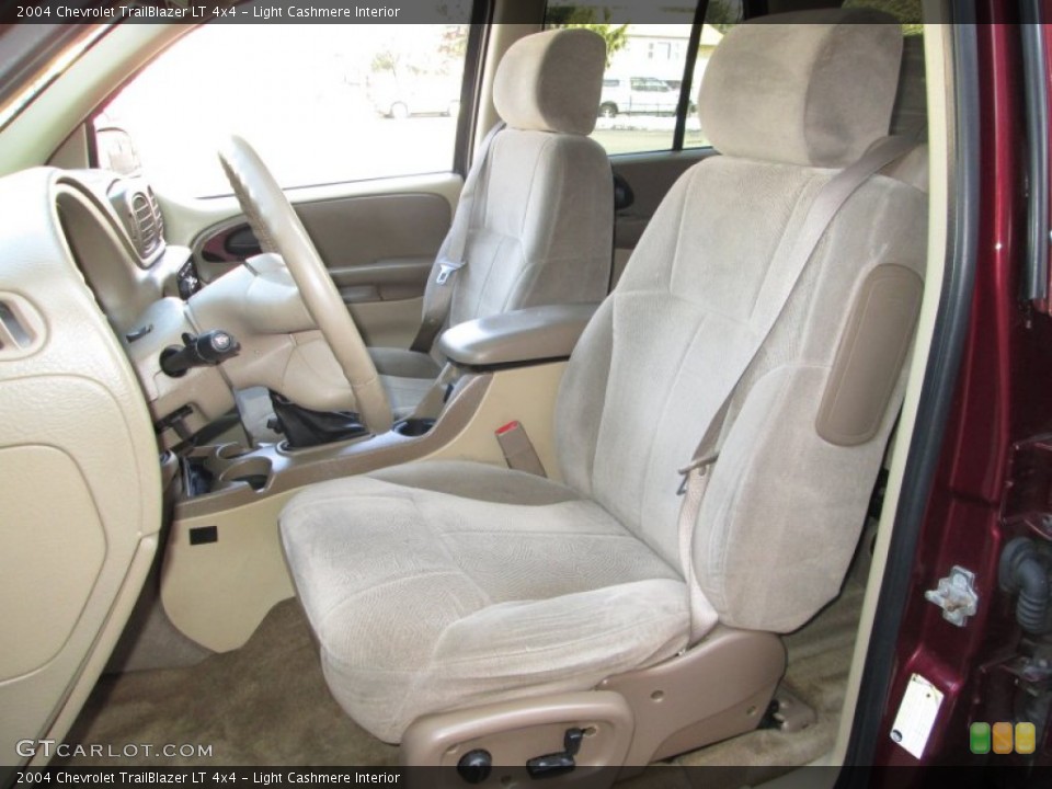 Light Cashmere Interior Front Seat for the 2004 Chevrolet TrailBlazer LT 4x4 #77290045