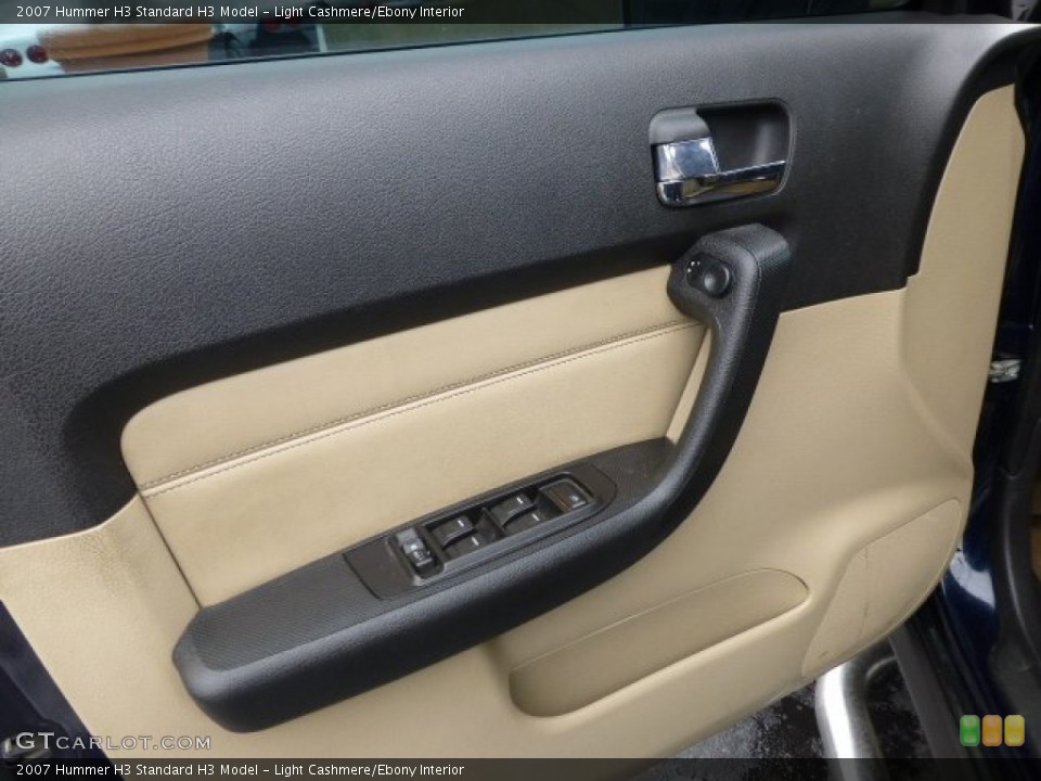 Light Cashmere/Ebony Interior Door Panel for the 2007 Hummer H3  #77290158