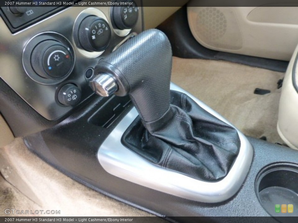 Light Cashmere/Ebony Interior Transmission for the 2007 Hummer H3  #77290212