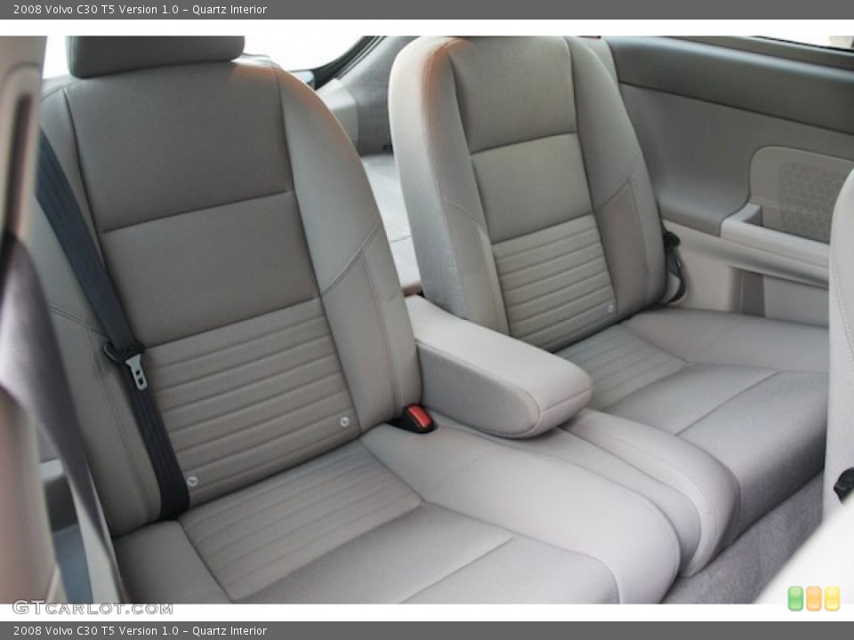Quartz Interior Rear Seat For The 2008 Volvo C30 T5 Version