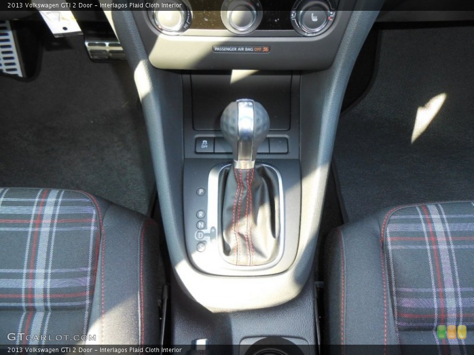 Interlagos Plaid Cloth Interior Transmission for the 2013 Volkswagen GTI 2 Door #77295573