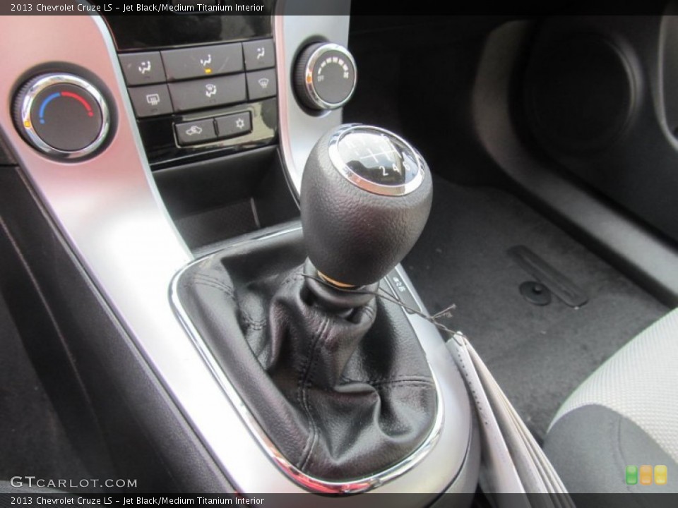 Jet Black/Medium Titanium Interior Transmission for the 2013 Chevrolet Cruze LS #77296477
