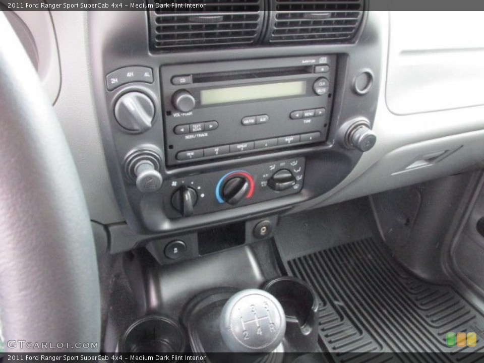 Medium Dark Flint Interior Transmission for the 2011 Ford Ranger Sport SuperCab 4x4 #77296838