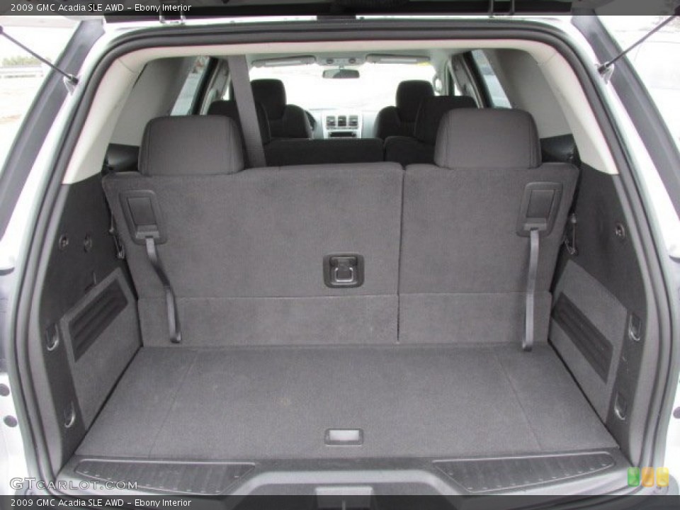 Ebony Interior Trunk for the 2009 GMC Acadia SLE AWD #77297145