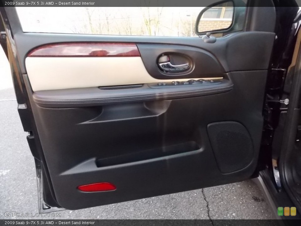 Desert Sand Interior Door Panel for the 2009 Saab 9-7X 5.3i AWD #77297257