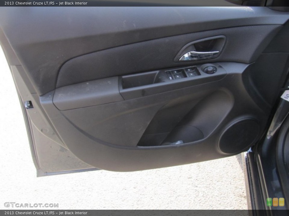Jet Black Interior Door Panel for the 2013 Chevrolet Cruze LT/RS #77297304