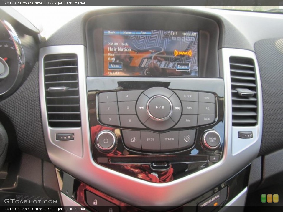 Jet Black Interior Controls for the 2013 Chevrolet Cruze LT/RS #77297403