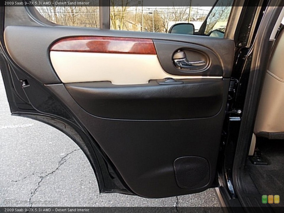 Desert Sand Interior Door Panel for the 2009 Saab 9-7X 5.3i AWD #77297602
