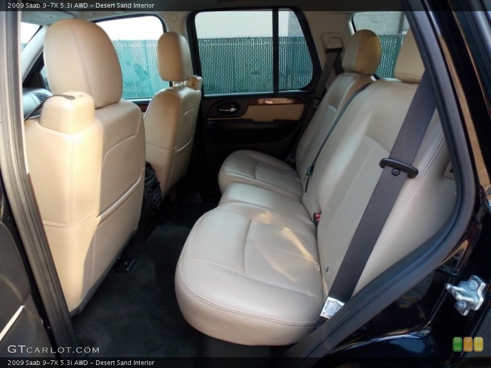 Desert Sand Interior Rear Seat for the 2009 Saab 9-7X 5.3i AWD #77297635