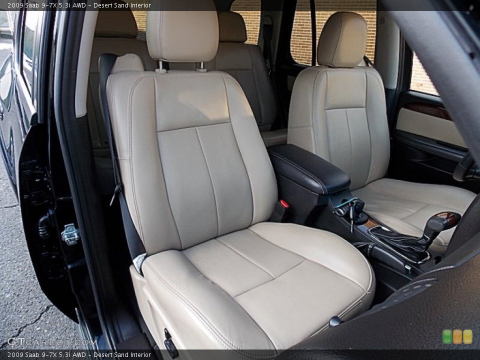 Desert Sand Interior Front Seat for the 2009 Saab 9-7X 5.3i AWD #77297733
