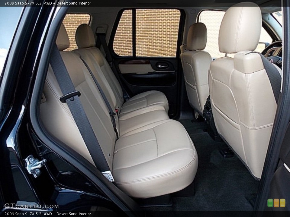 Desert Sand Interior Rear Seat for the 2009 Saab 9-7X 5.3i AWD #77297846