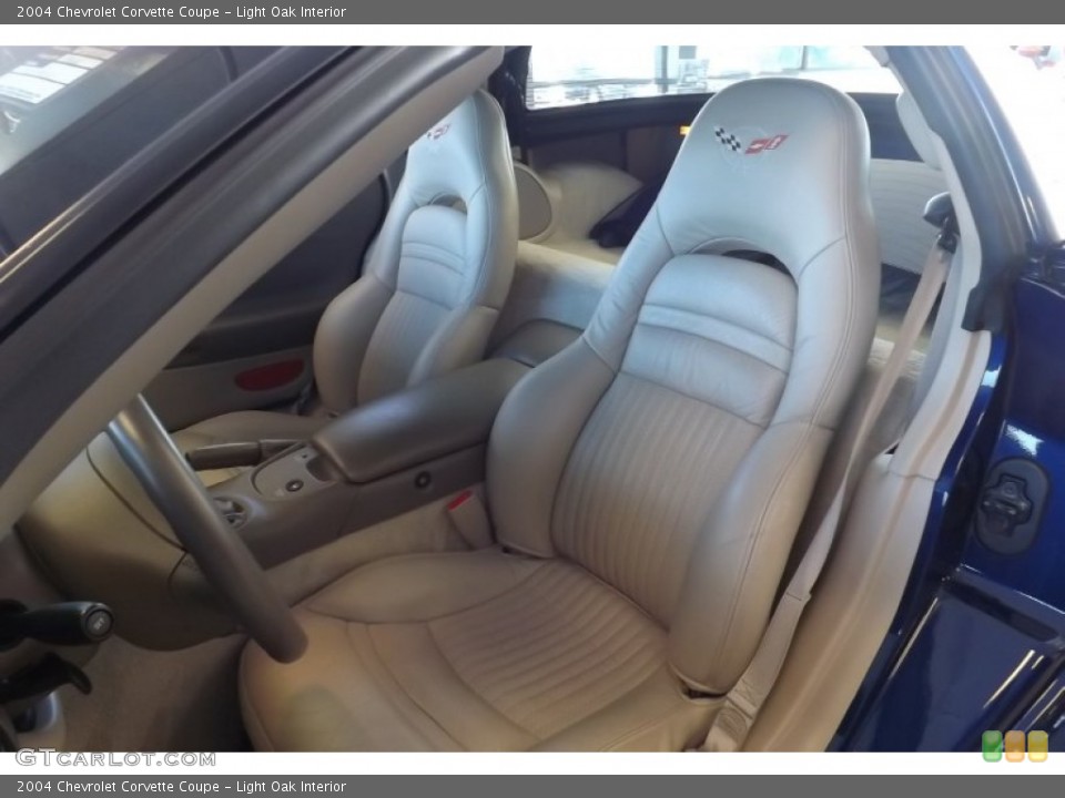 Light Oak Interior Front Seat for the 2004 Chevrolet Corvette Coupe #77298693