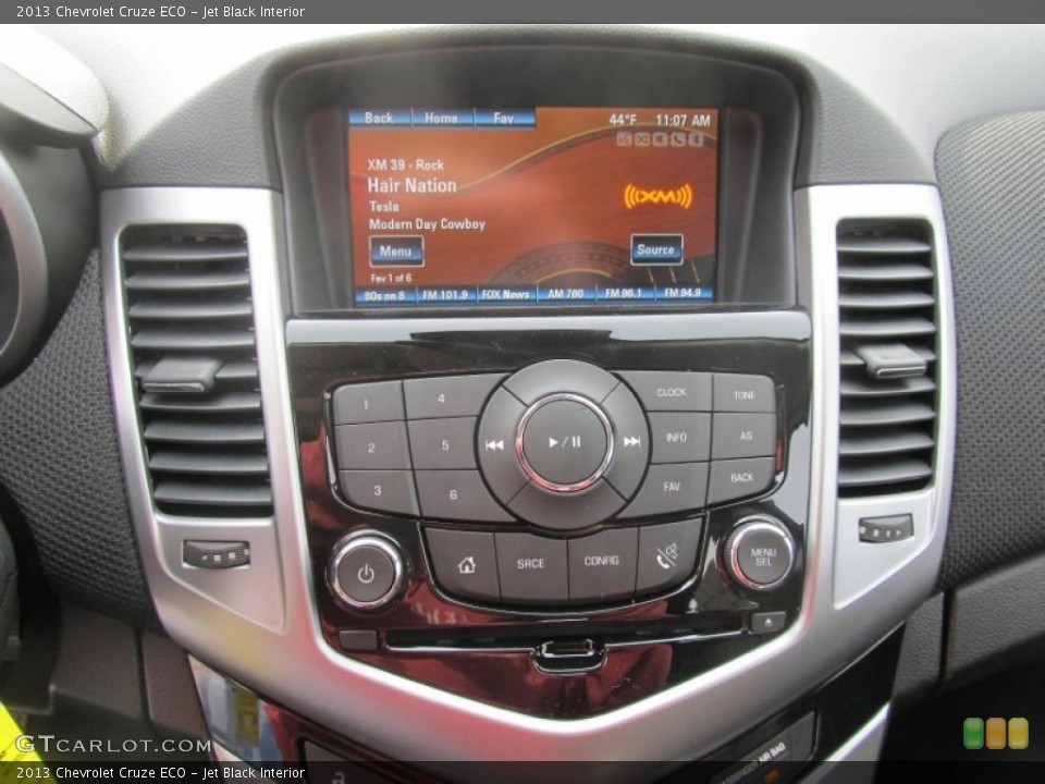 Jet Black Interior Controls for the 2013 Chevrolet Cruze ECO #77298885