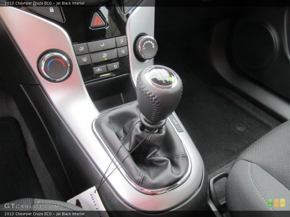 Jet Black Interior Transmission for the 2013 Chevrolet Cruze ECO #77298905