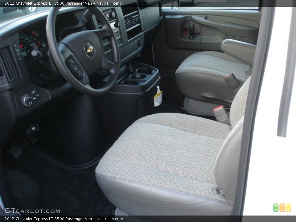 Neutral Interior Photo for the 2012 Chevrolet Express LT 3500 Passenger Van #77299950