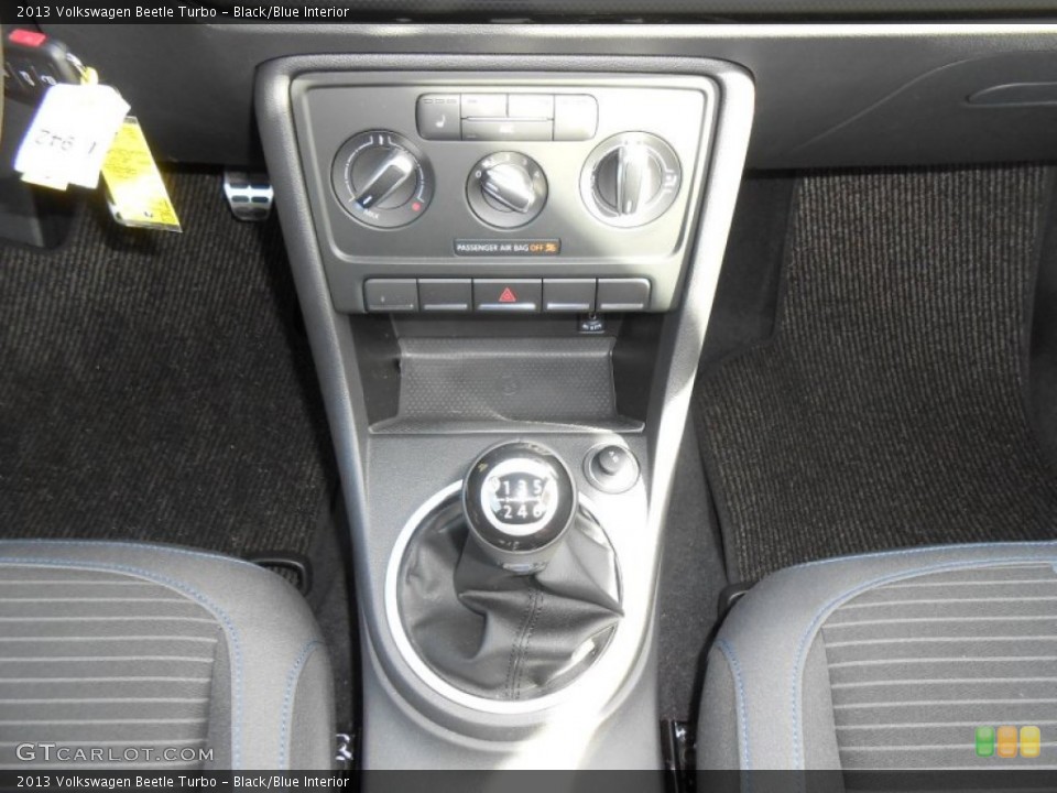 Black/Blue Interior Transmission for the 2013 Volkswagen Beetle Turbo #77300031
