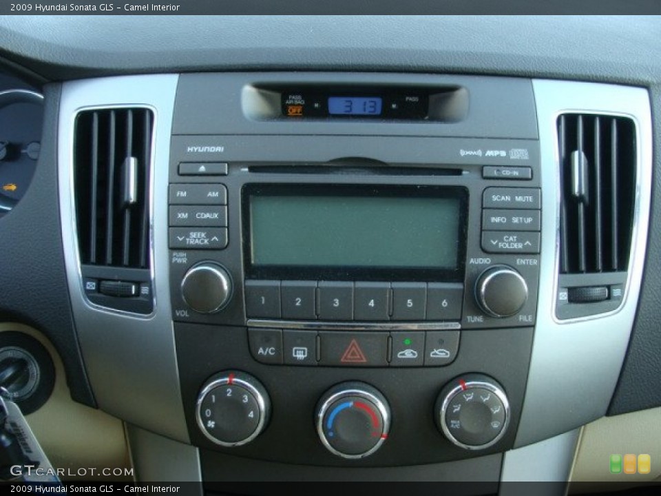 Camel Interior Controls for the 2009 Hyundai Sonata GLS #77300257